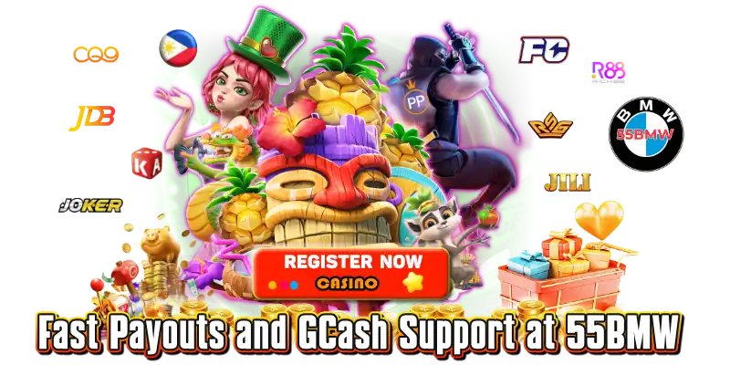 Fast Payouts and GCash Support at 55BMW