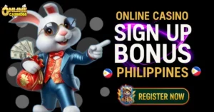 online casino sign up bonus philippines